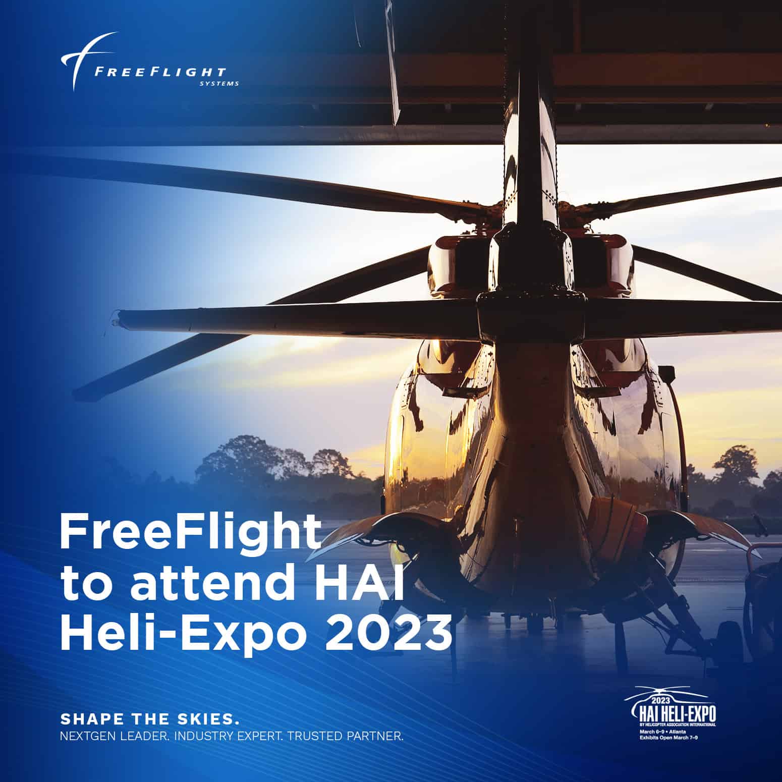 FreeFlight Systems to Attend HAI HELIEXPO In Atlanta,